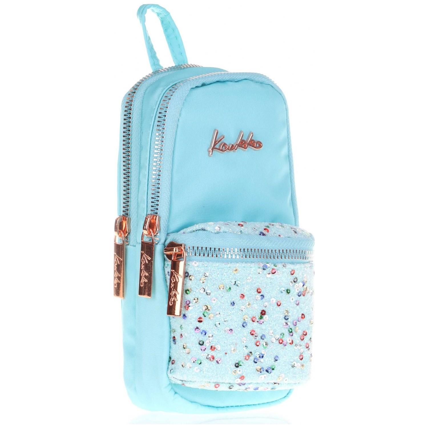 Kaukko Kalem Çantası Magic Dreams Junior Bag Taşlı Üç Bölmeli Kalem Çantası