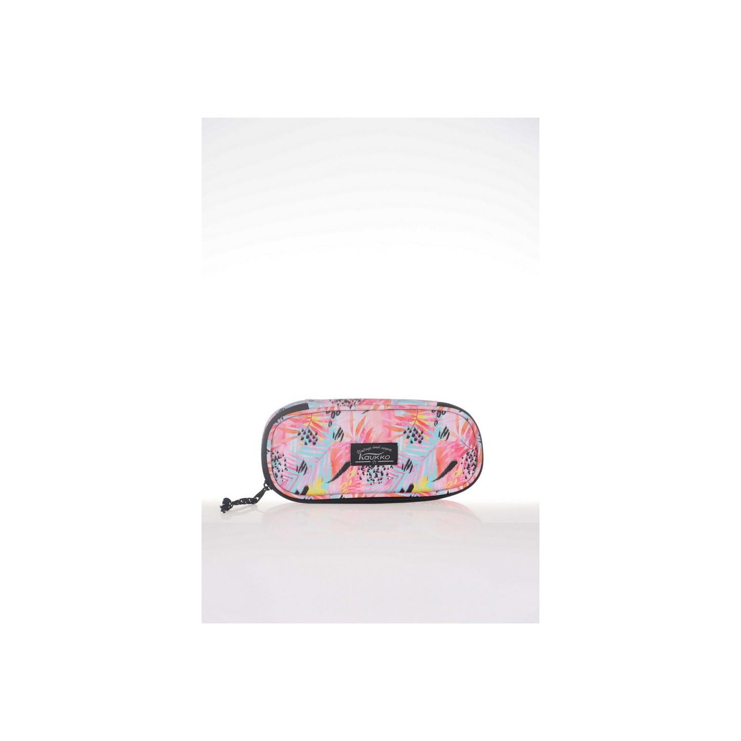 Kaukko Safari Özel Bölmeli Kalem Kutusu 10 x 22 x 5 Cm Roze Flowers