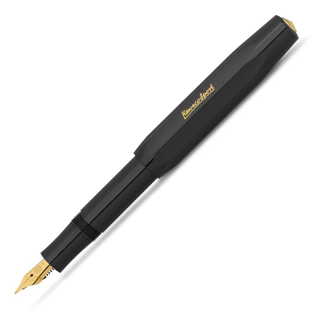 Kaweco Dolma Kalem Classic Sport F Uç Siyah Dolma Kalem