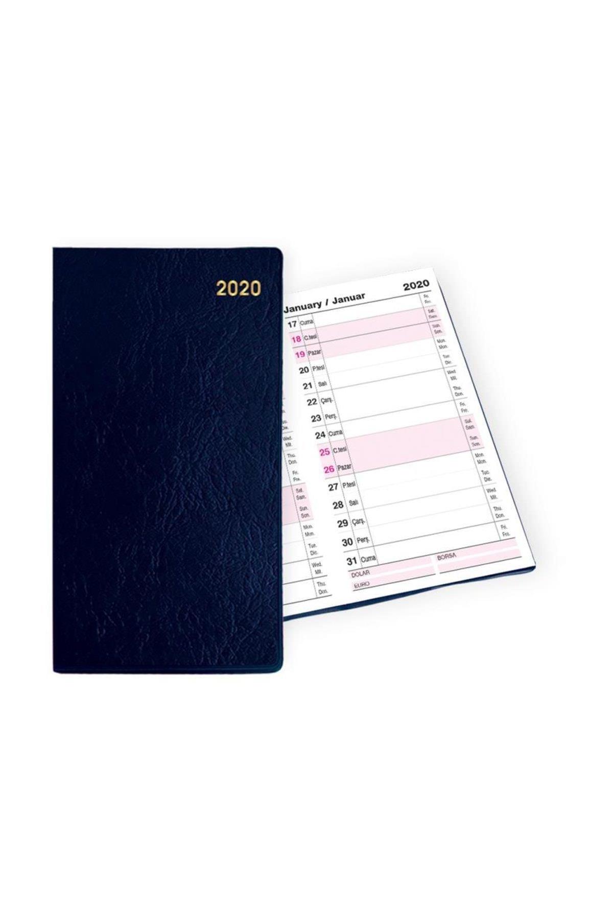 Keskin Color 2023 Aylık Cep Ajandası Lacivert 9 x 16.5 CM