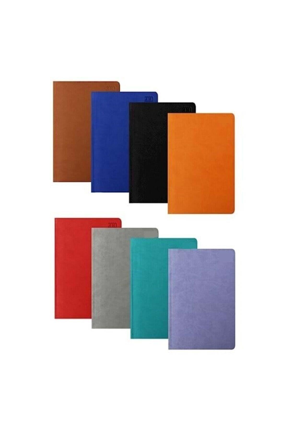 Keskin Color Defter Termo Deri Ciltli Çizgisiz 160 Sayfa 17 x 24 cm (Karışık Renk 1 Adet)