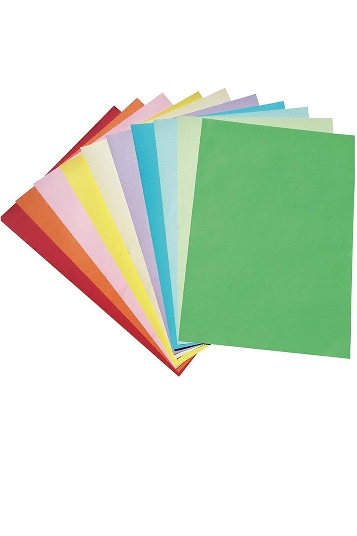 Keskin Color Fon Karton 25x35 Cm 10 Lu Karışık Poşet Fon Kartonu