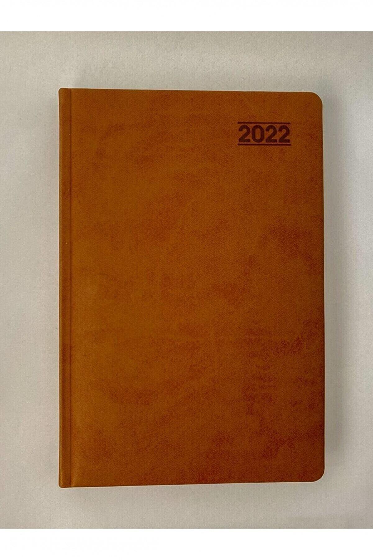 Keskin Color Günlük Ajanda Termo Deri Çizgili 17 x 24 Cm Taba 2022 Yılı