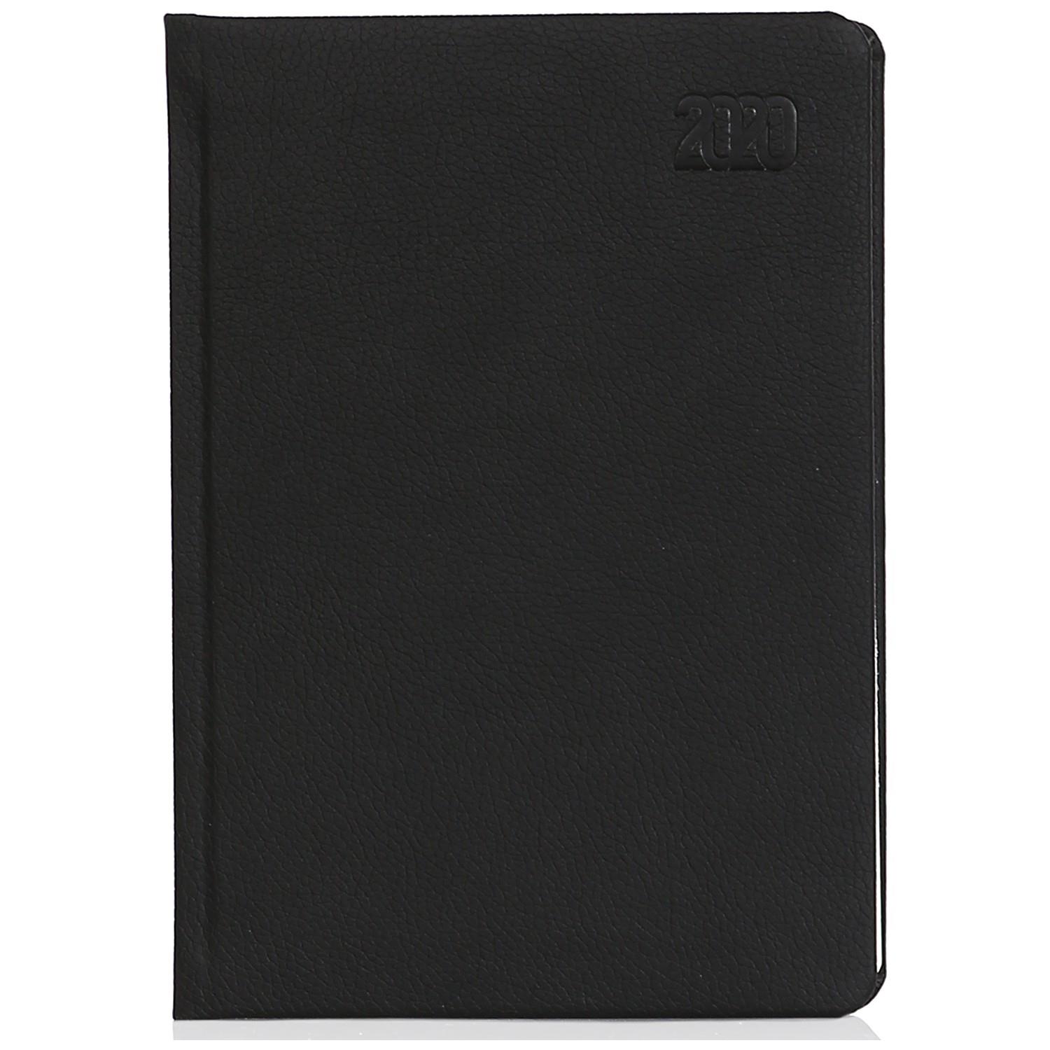 Keskin Color Günlük Termo Deri Ajanda Siyah 14x20 Cm (2022 Yılı)