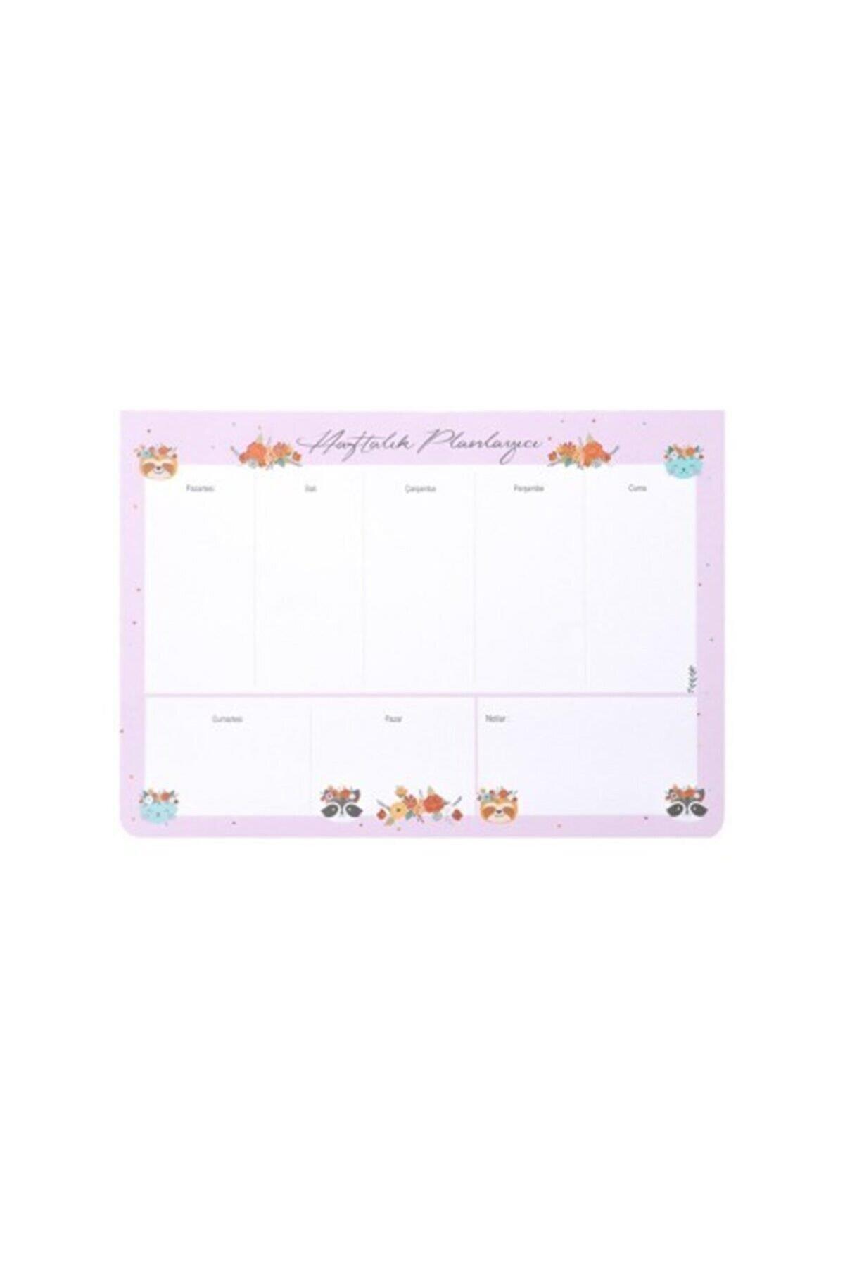Keskin Color Haftalık Planner Blok Pets 17x24 Cm Haftalık Planlayıcı