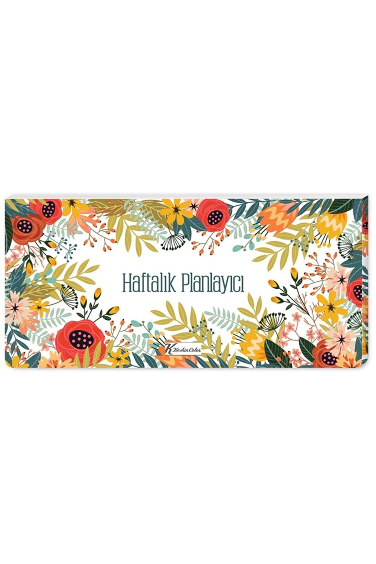 Keskin Color Haftalık Planner Blok Spring 12x26 Cm Haftalık Planlayıcı