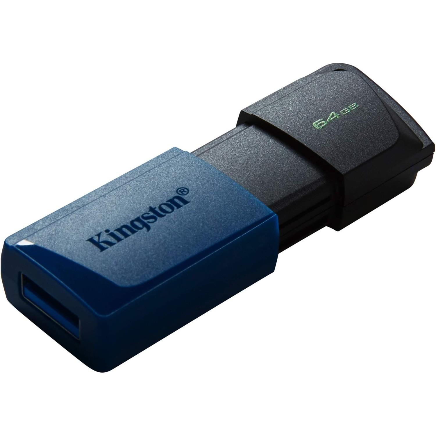 Kingston 64 GB USB 3.2 Gen 1 DataTraveler Exodia M Mavi Siyah 64 GB Flash Bellek