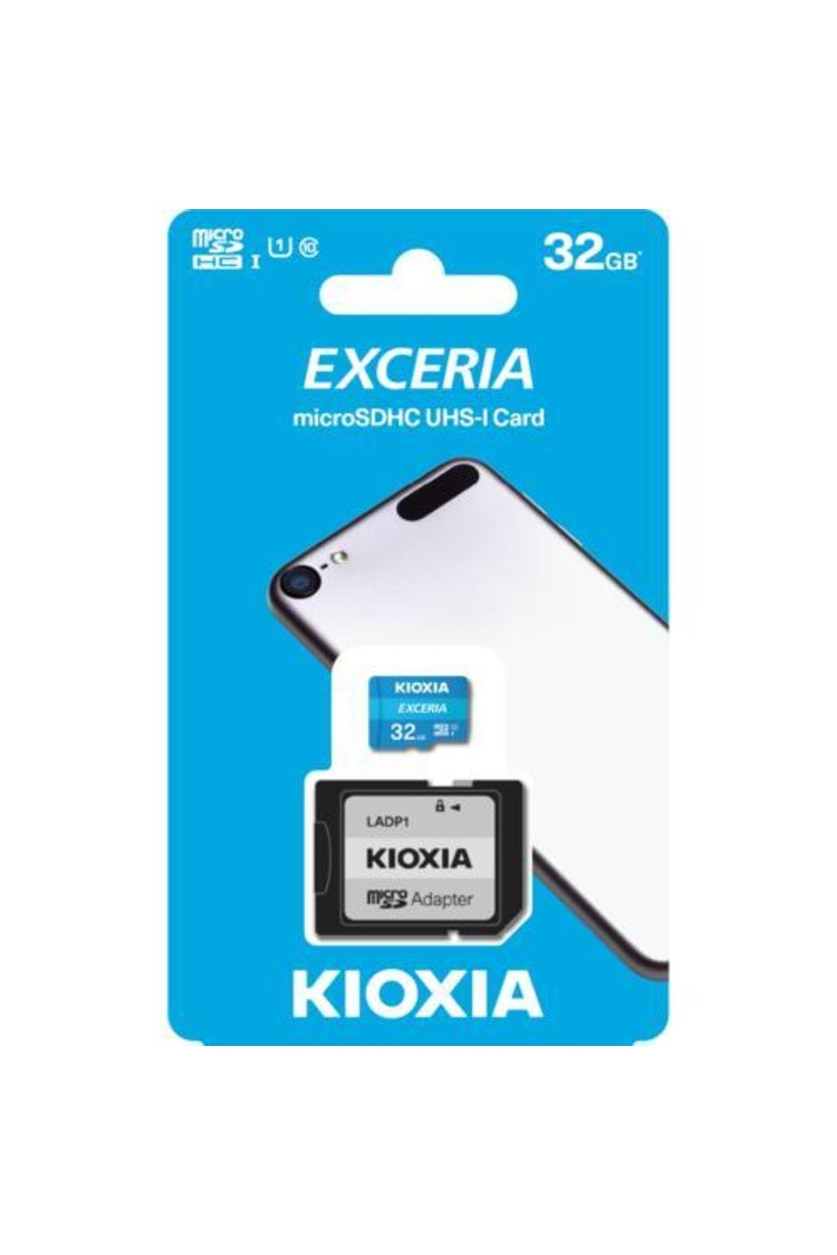 Kioxia 32 GB Exceria Micro SDHC UHS-1 C10 100 MB-SN 32 GB Hafıza Kartı