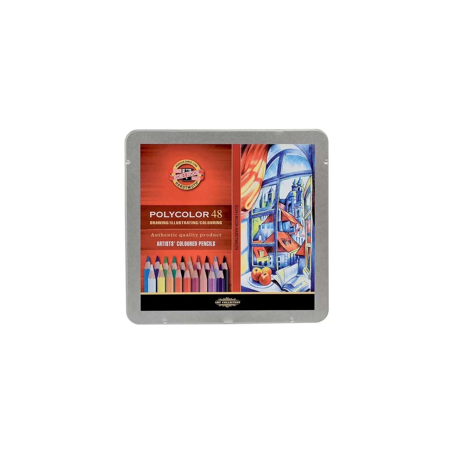 Koh-I Noor Polycolor Kuru Boya Kalemi 48 Renk Set