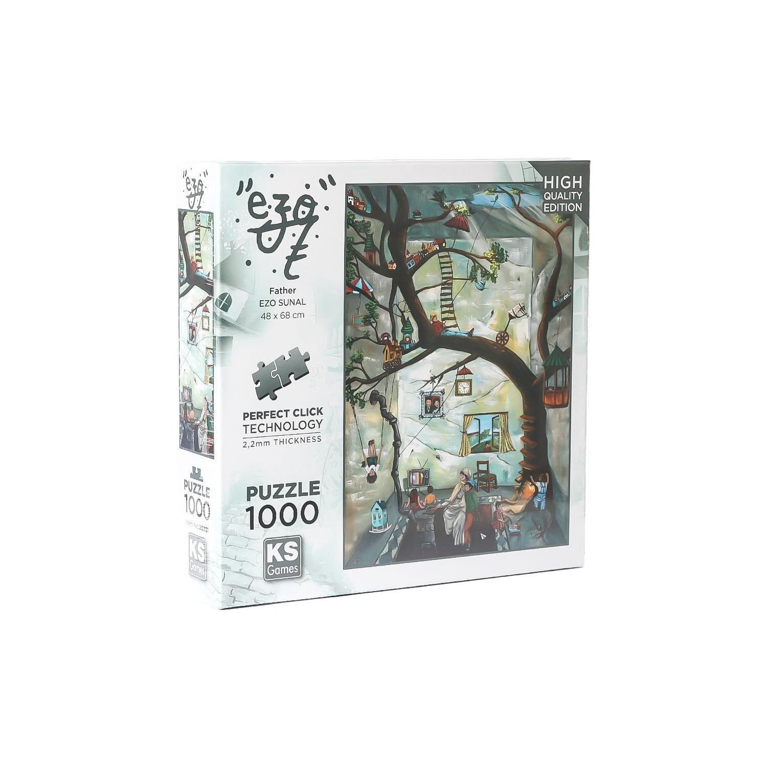 Ks Games 1000 Parça Father Ezo Sunal Puzzle