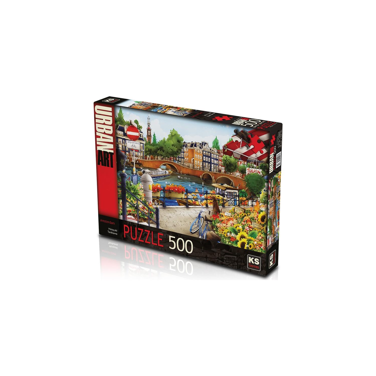Ks Games Amsterdam 500 Parça Puzzle