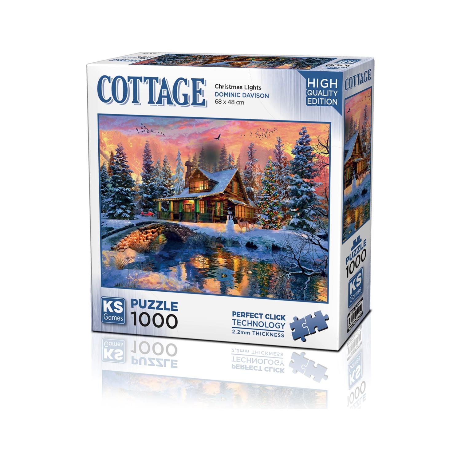 Ks Games Christmas Lights 1000 Parça Puzzle