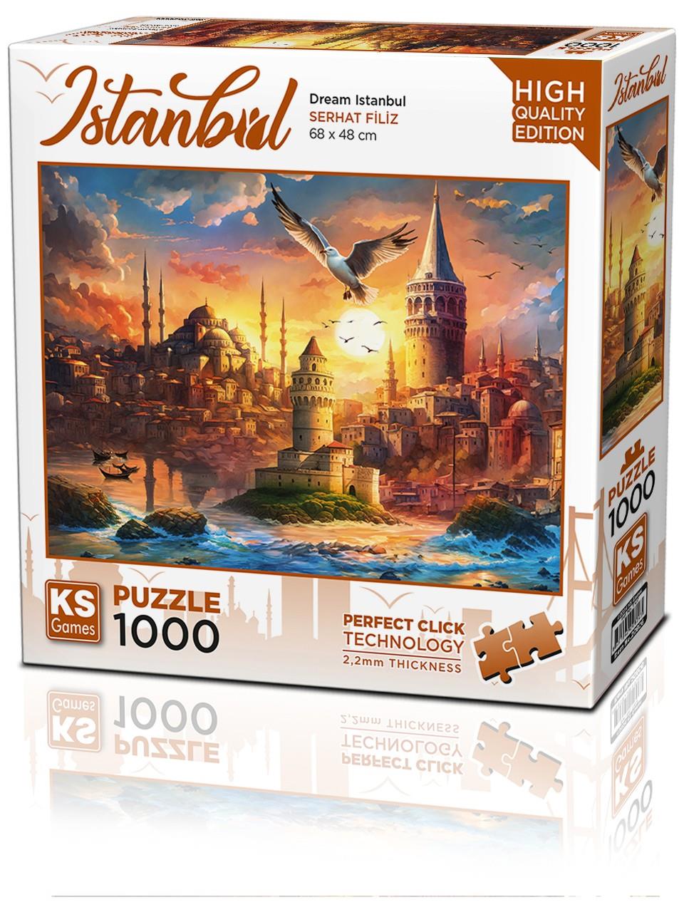 Ks Games Dream İstanbul 1000 Parça Puzzle