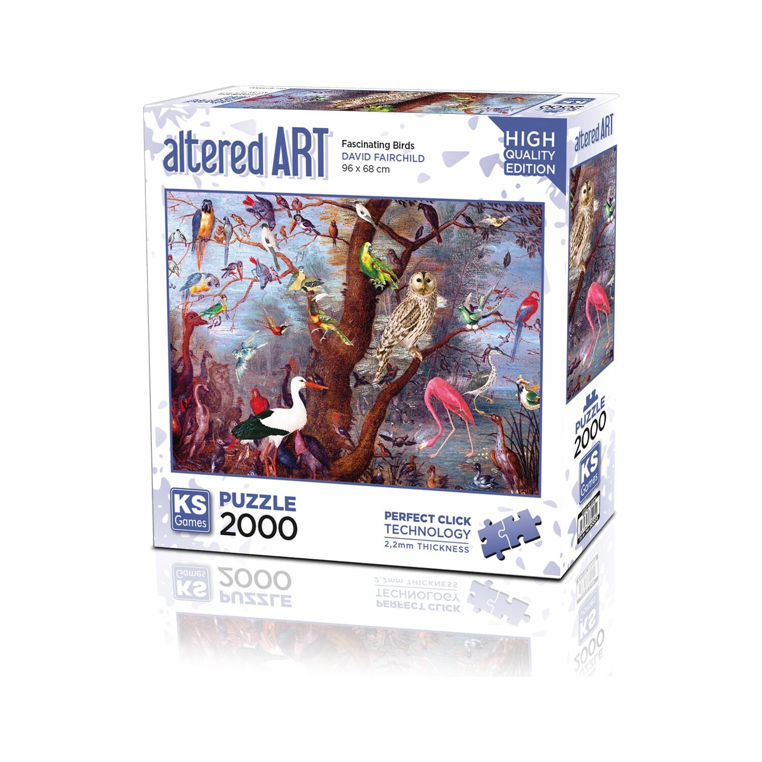 Ks Games Fascinating Birds 2000 Parça Puzzle