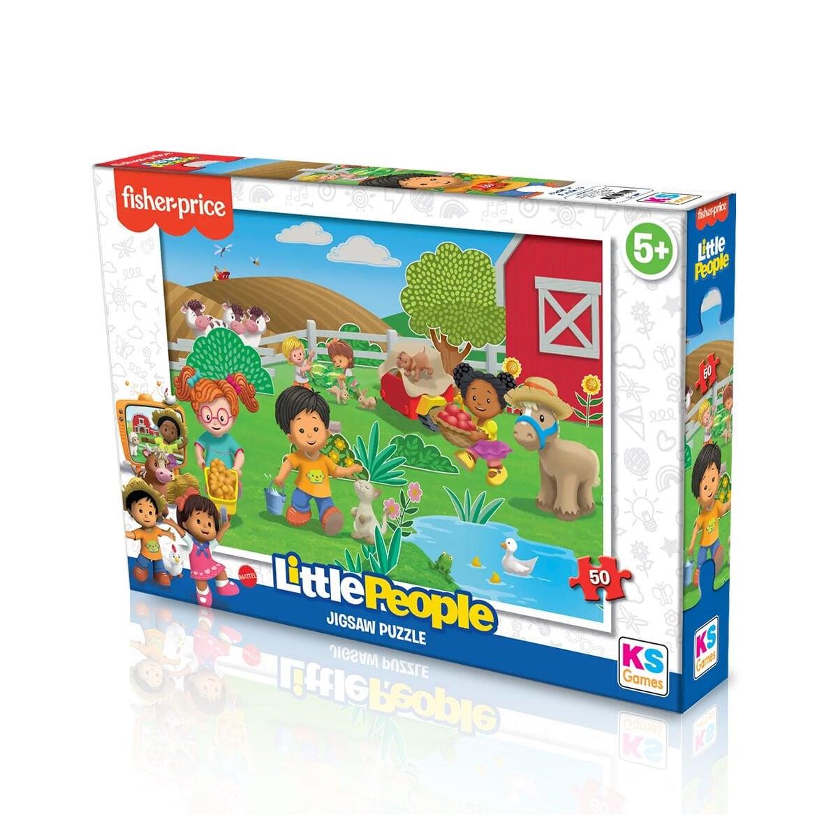 Ks Games Fisher Little People 50 Parça Puzzle