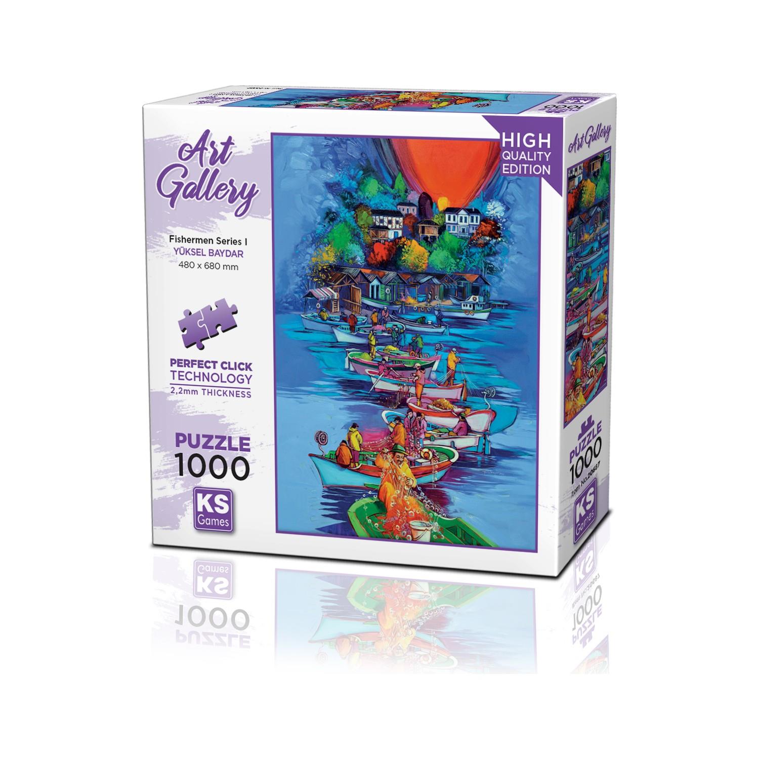 Ks Games Fishermen Series I 1000 Parça Puzzle