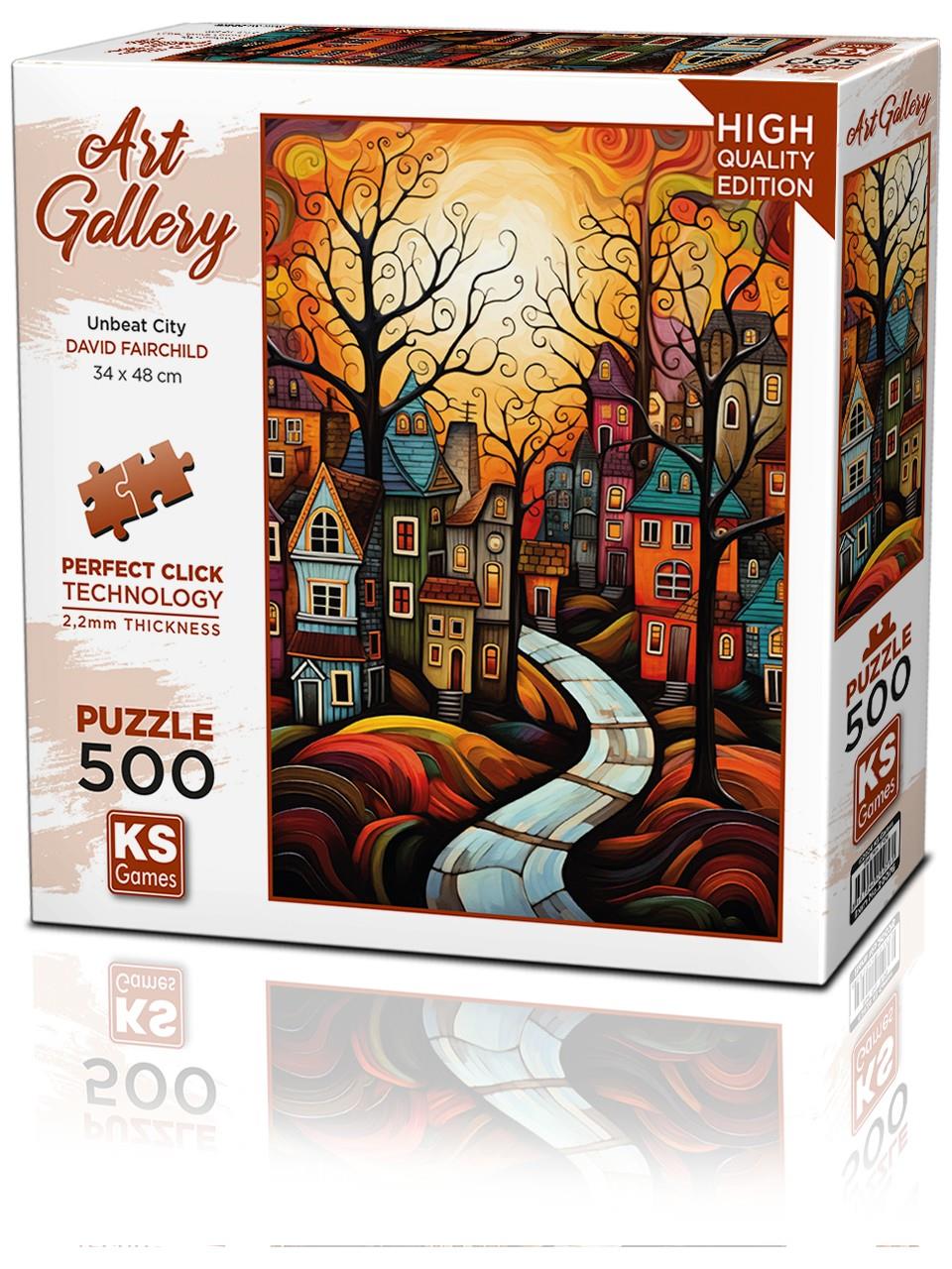 Ks Games Houses 500 Parça Puzzle
