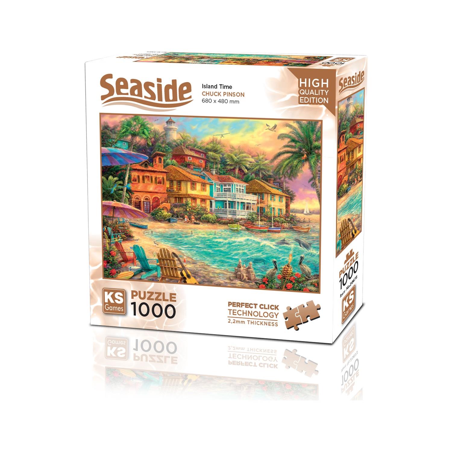 Ks Games Island Time 1000 Parça Puzzle