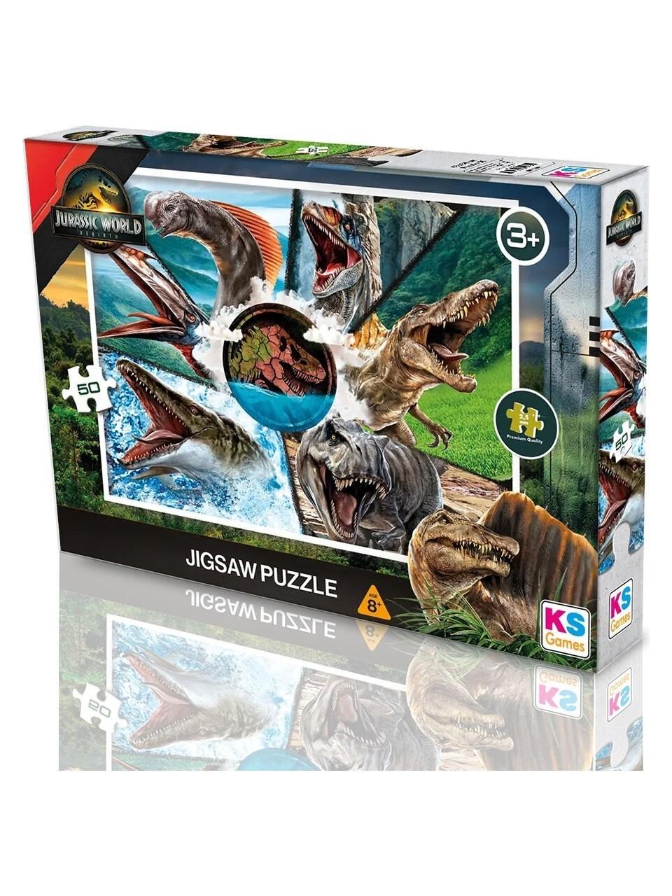 Ks Games Jurrasic World Rebirth Puzzle 50 Parça