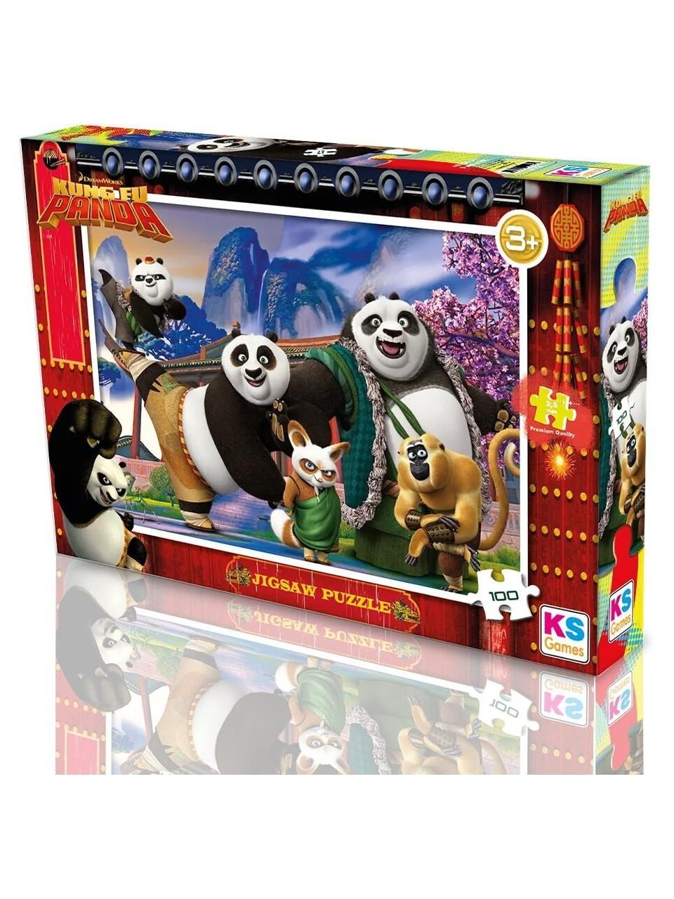Ks Games Kung Fu Panda Puzzle 100 Parça Puzzle