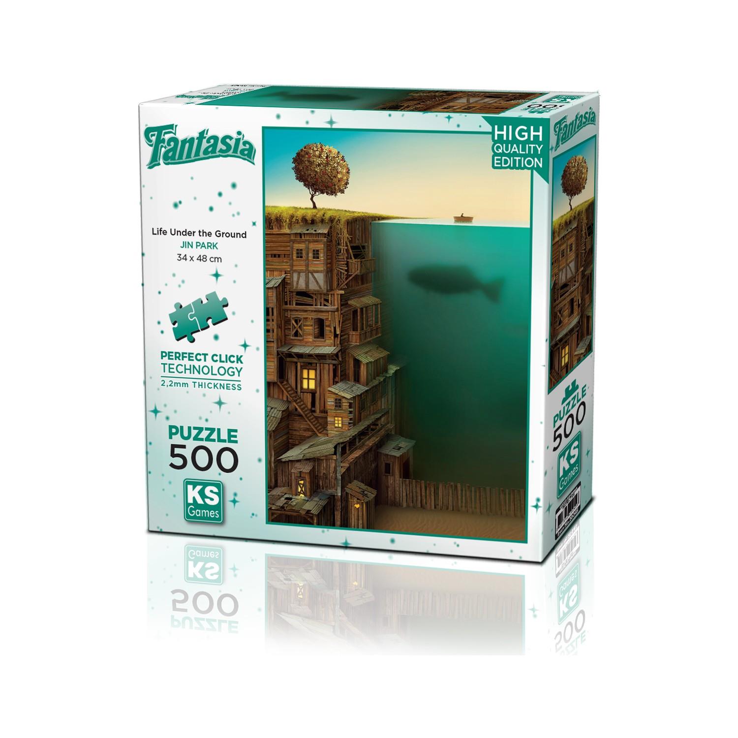 Ks Games Life Under The Ground 500 Parça Puzzle