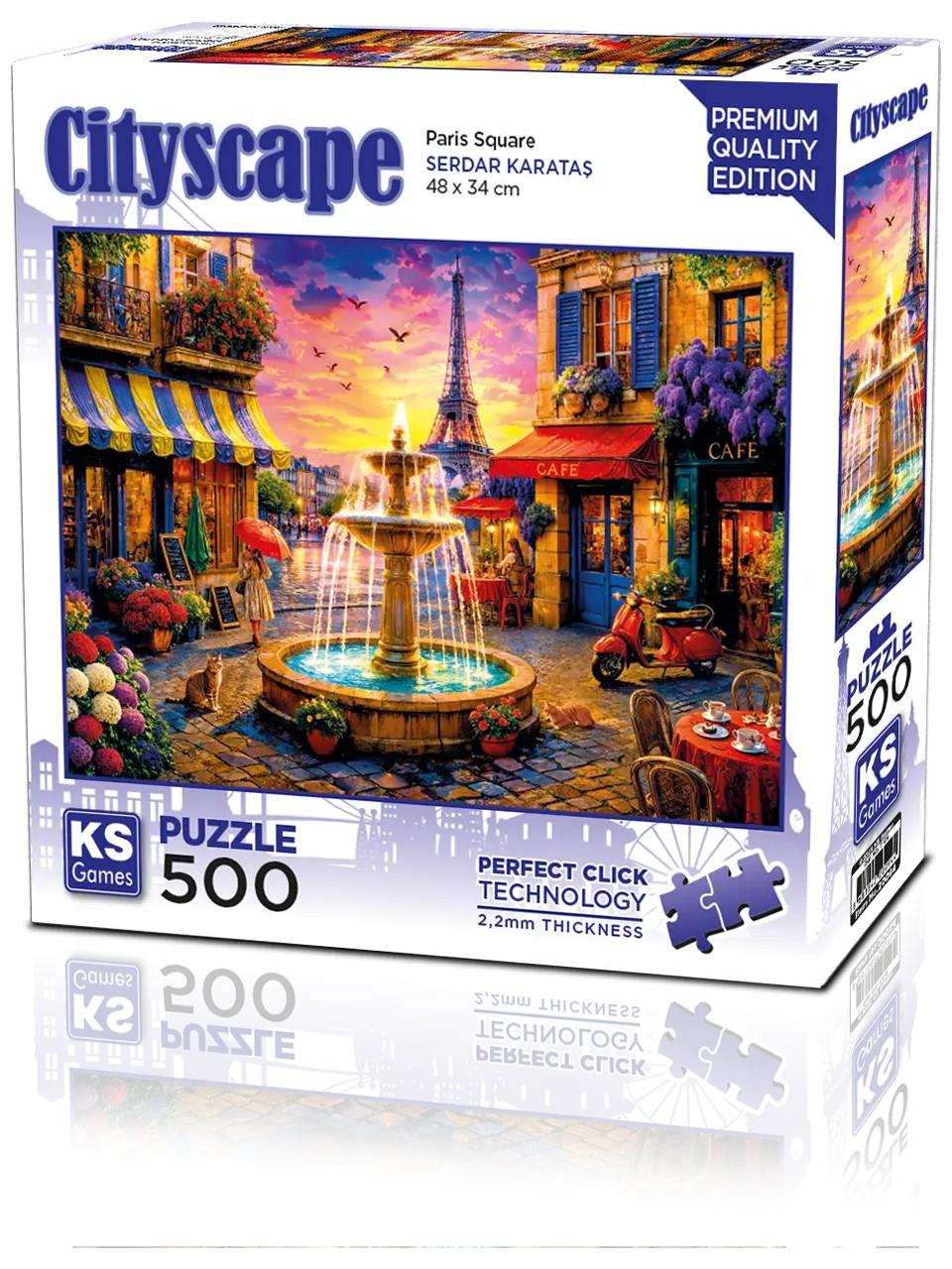 Ks Games Paris Square 500 Parça Puzzle