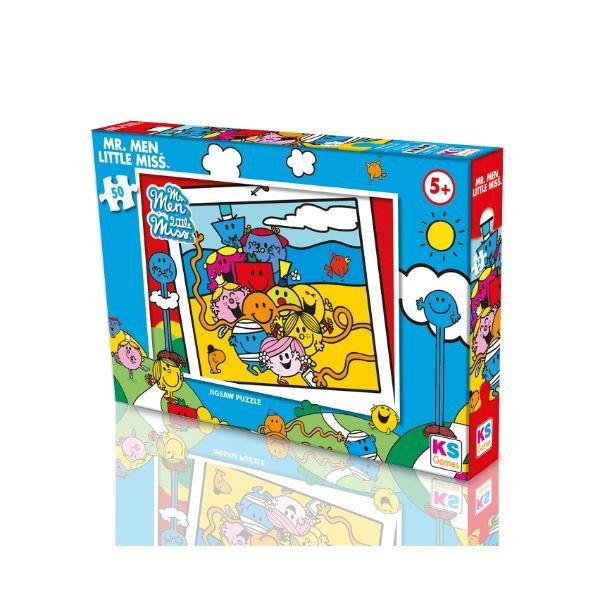 Ks Games Puzzle Mr. Men Little Miss 50 Parça Puzzle