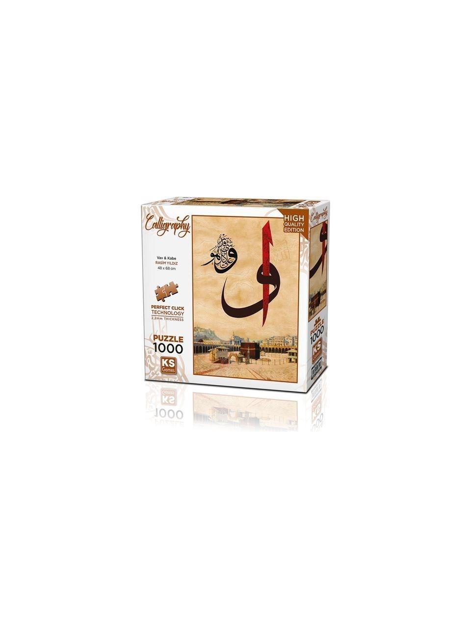 Ks Games Puzzle Vav & Kabe 1000 Parça Puzzle