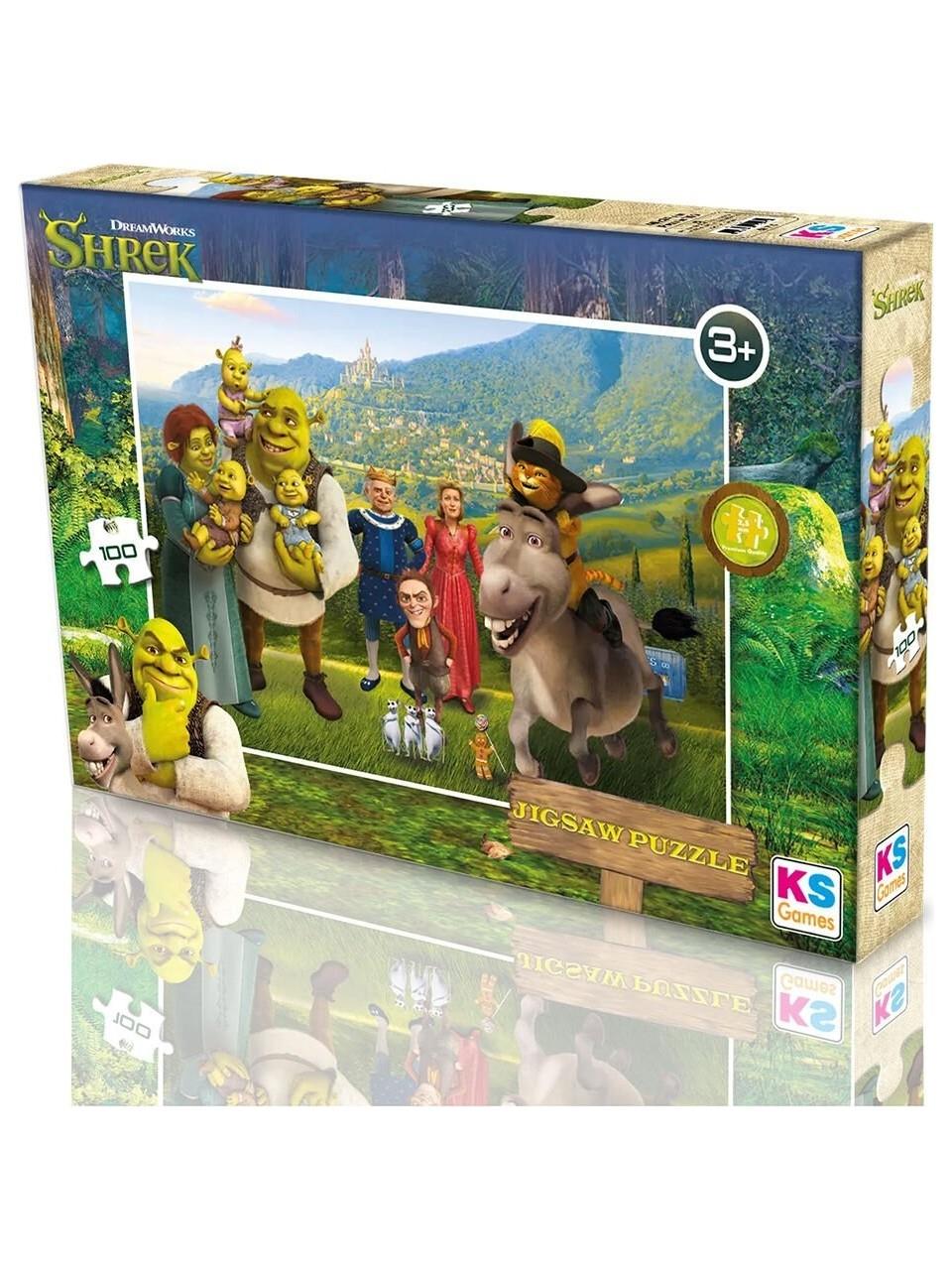 Ks Games Shrek 100 Parça Puzzle