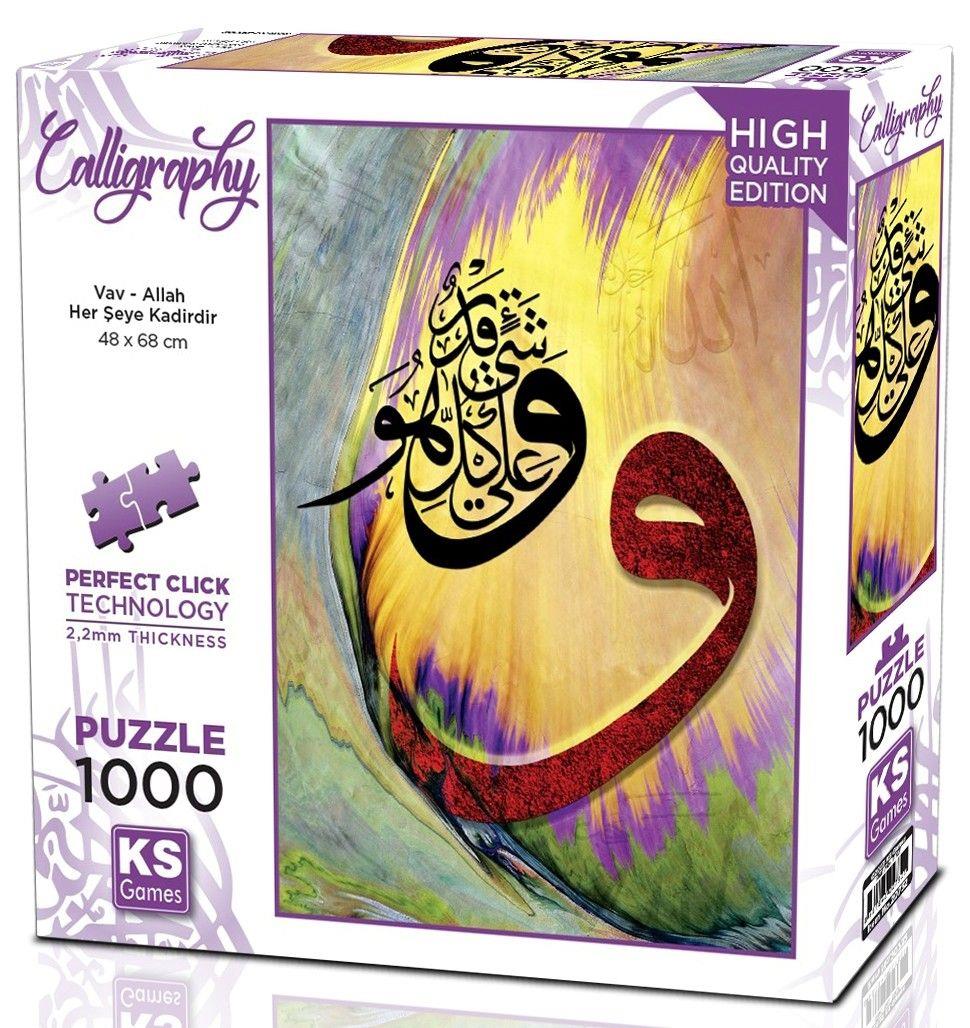 Ks Games Vav Allah Herşeye Kadirdir 1000 Puzzle