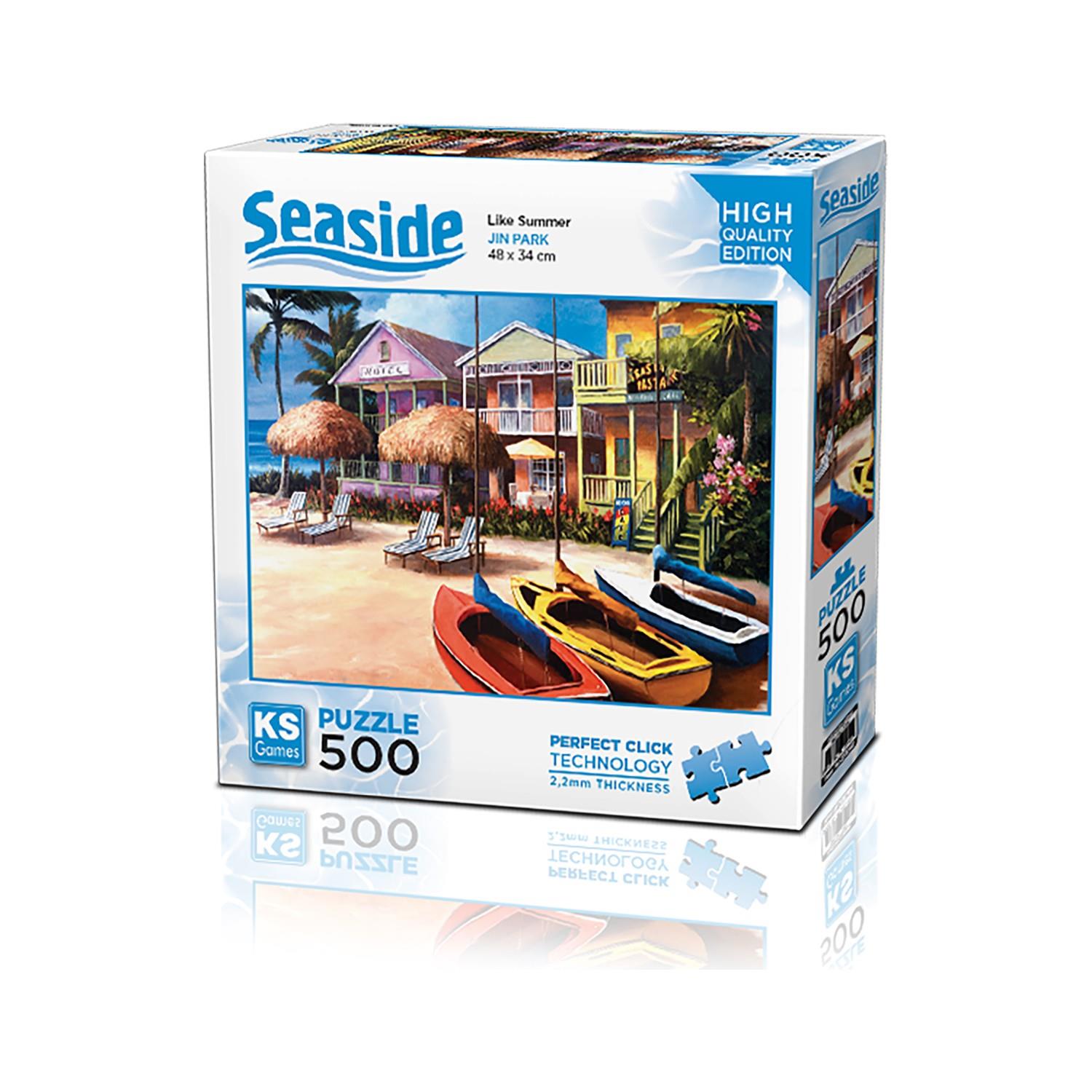 Ks Games Welcome To Beach 500 Parça Puzzle