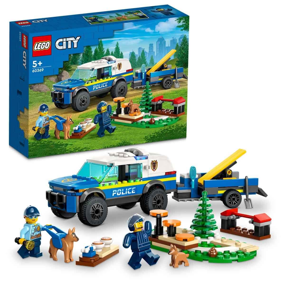 LEGO City Mobil Polis Köpeği Eğitimi Çocuklar Için Oyuncak Yapım Seti (197 Parça)