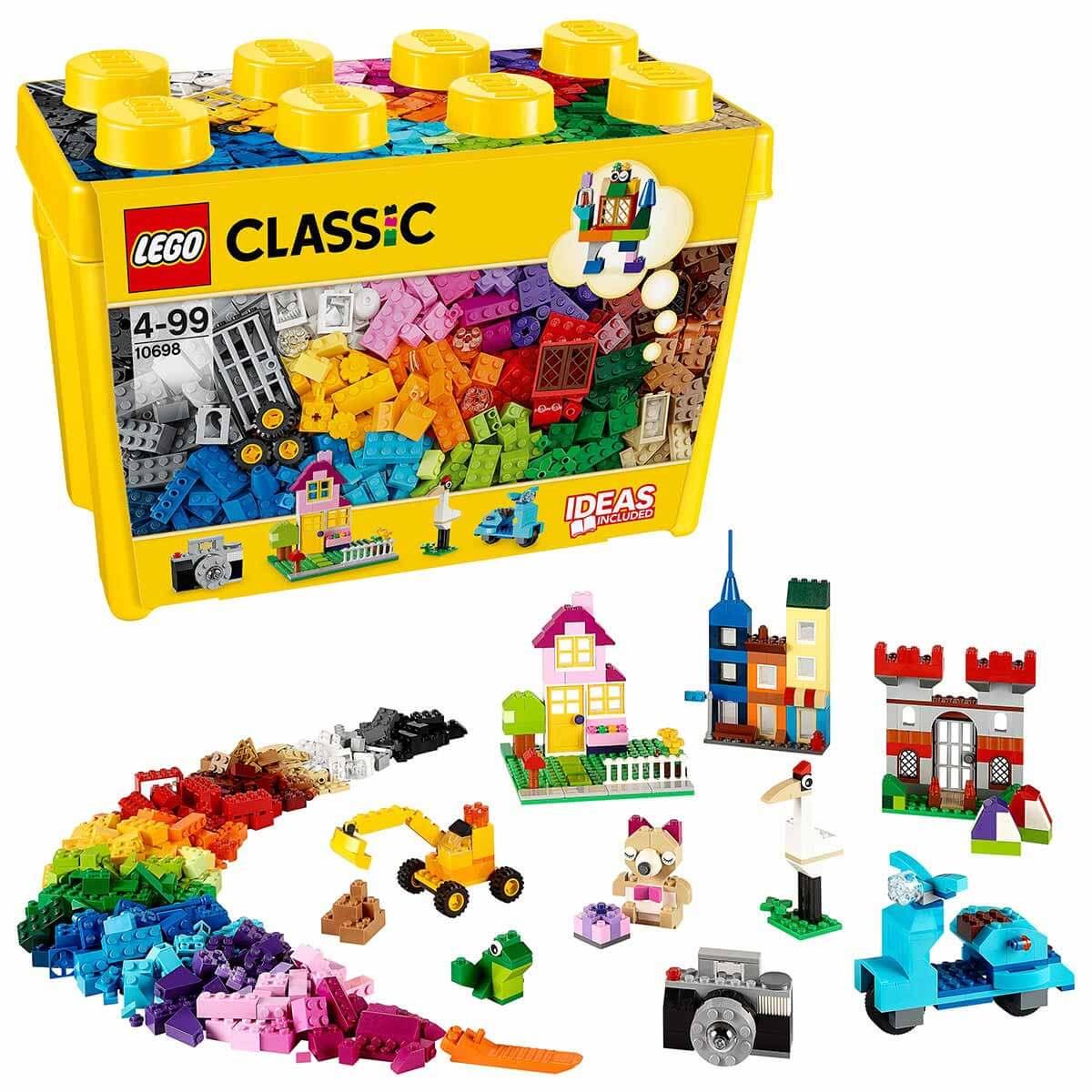 LEGO Classic Büyük Boy Yaratıcı Parçalar Yapım Kutusu Çocuklar İçin Yaratıcı Oyuncak Yapım Seti (790 Parça)