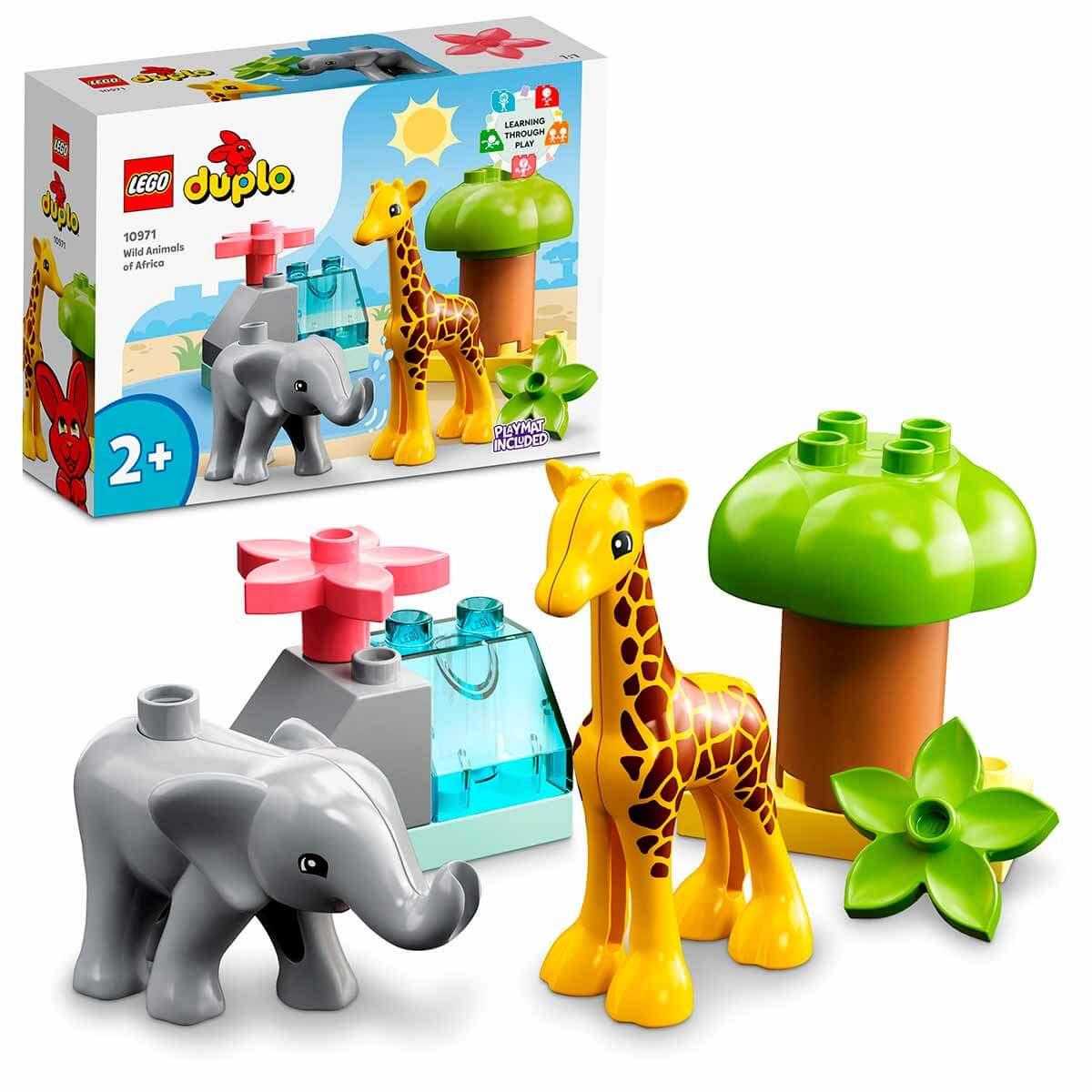LEGO DUPLO Vahşi Afrika Hayvanları 10 Parça