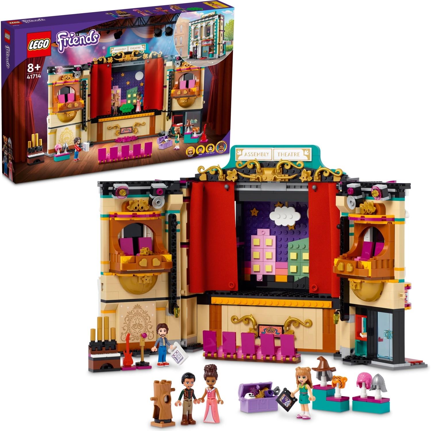 LEGO Friends Andrea’nın Tiyatro Okulu 8 Yaş ve Üzeri Tiyatro Seven Çocuklar Için Oyuncak Yapım Seti 1154 Parça