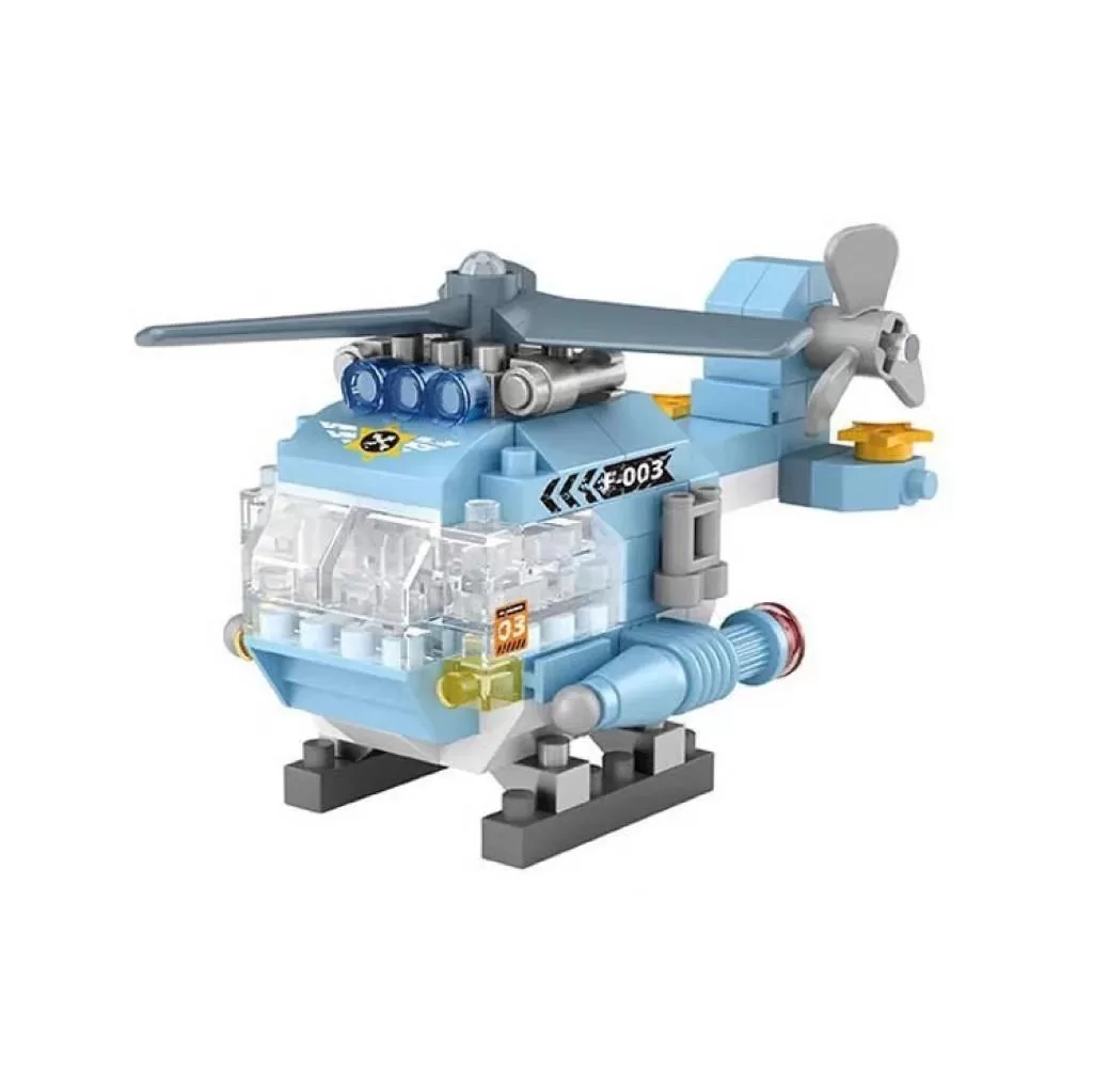 LOZ Helikopter 150 Parça Block Oyuncak – Mini Poşet