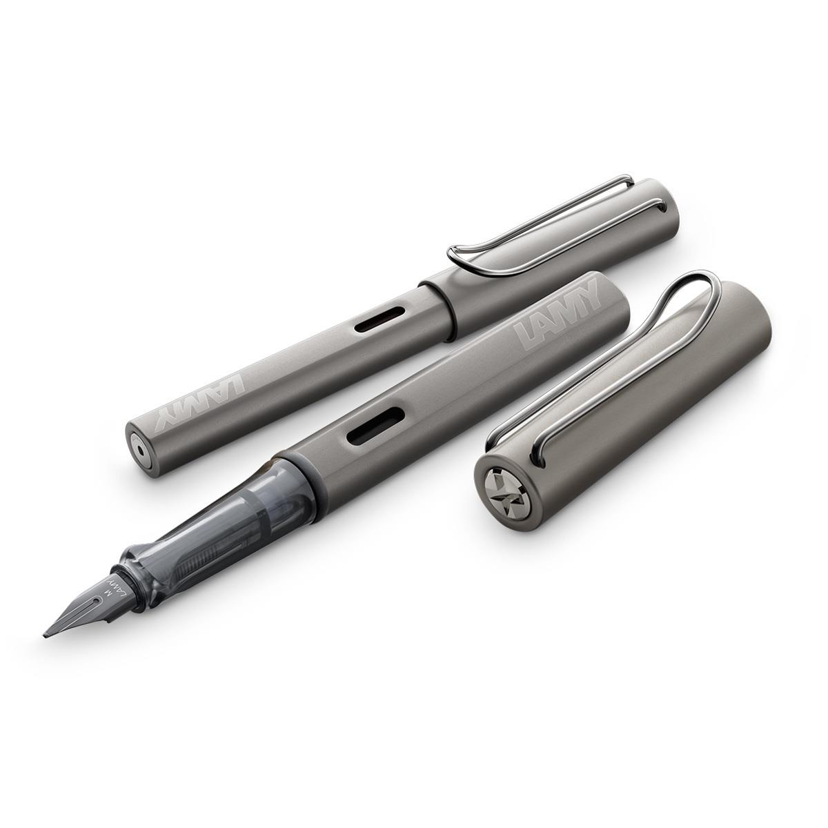 Lamy Roller Kalem Lx Rutenyum Kaplama Klips M Uç Lüks Roller Kalem