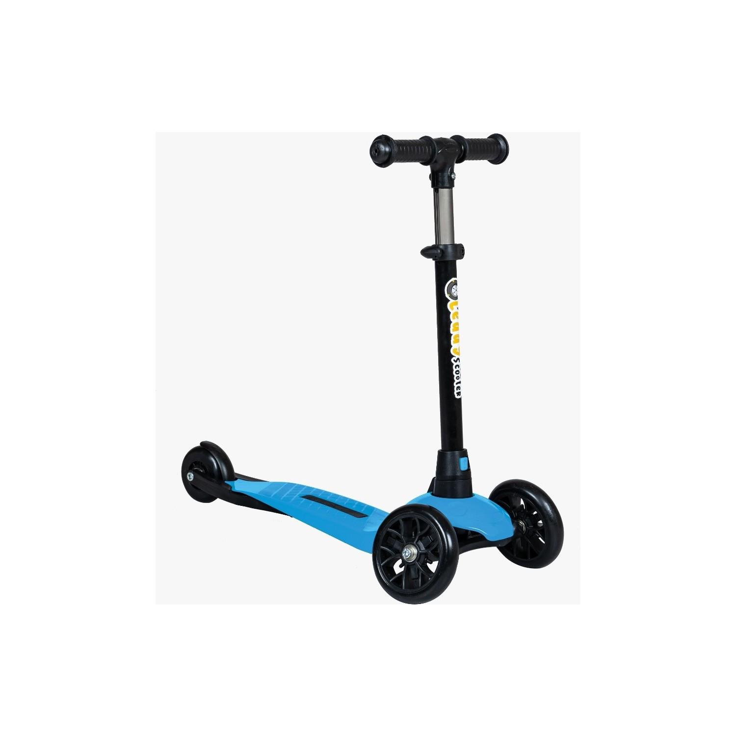 Leddy Scooter Mavi Işıksız 3 Tekerlekli Kutulu Scooter