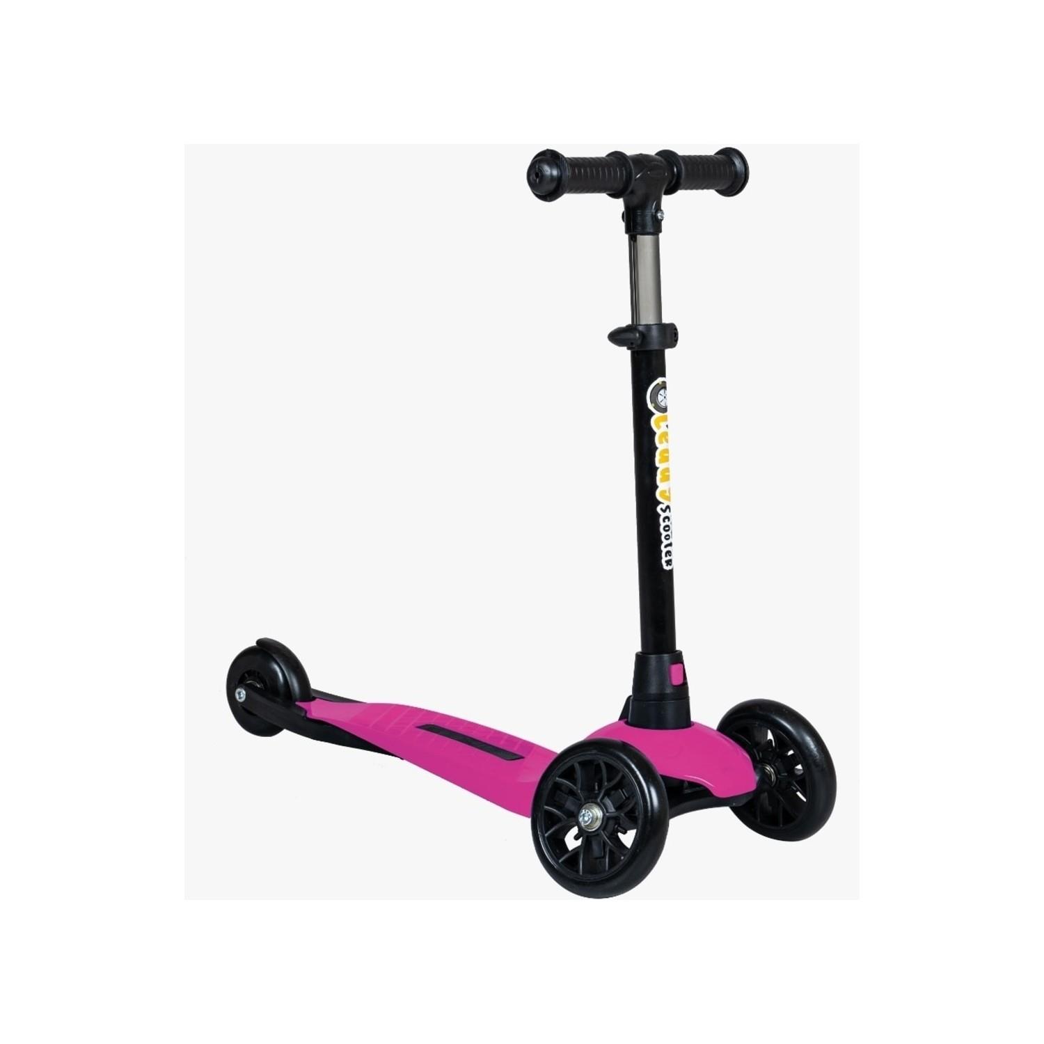 Leddy Scooter Pembe Işıklı Scooter 20 KG Kapasiteli