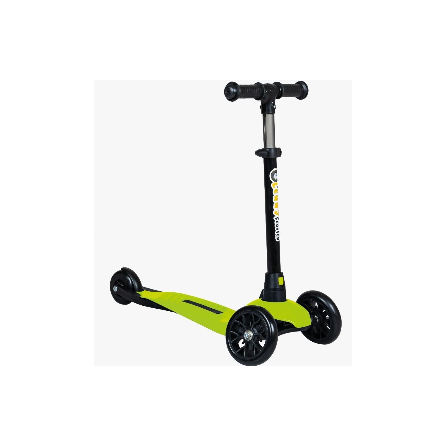 Leddy Scooter Yeşil Işıksız 3 Tekerlekli Kutulu Scooter