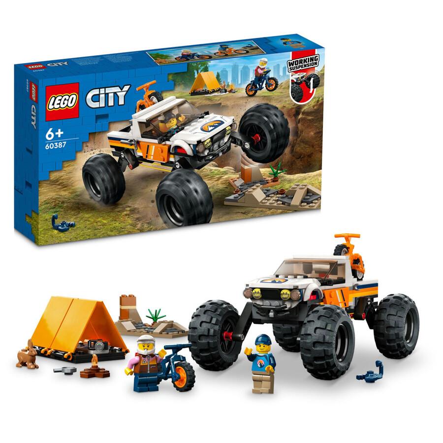 Lego Cıty 4X4 Arazi Aracı Maceraları LSC60387