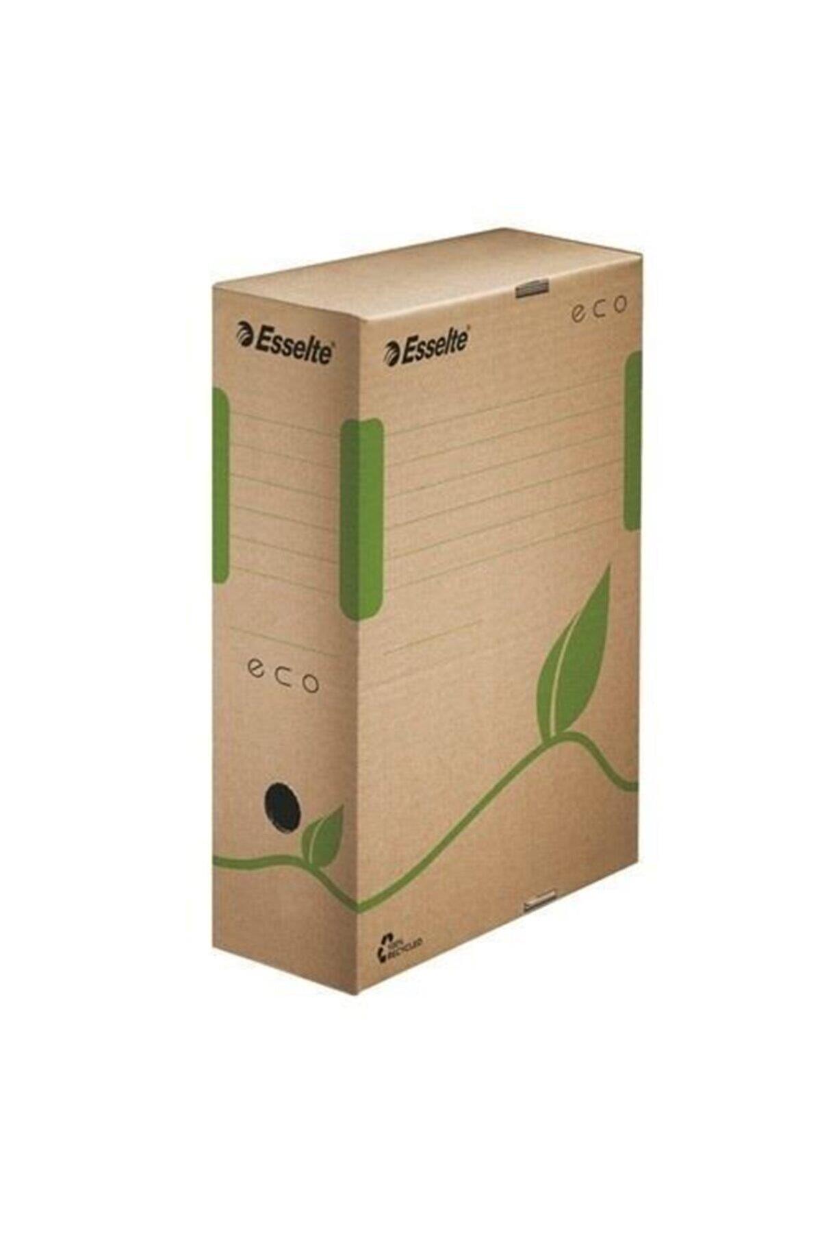Leitz Esselte Eco Arşiv Kutusu 100 Mm Kraft 25 Li Arşiv Kutusu (1 Koli 25 Adet)