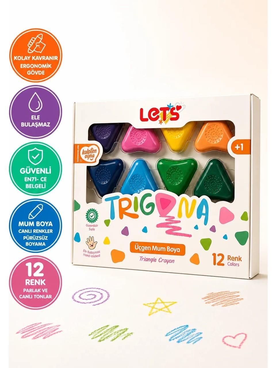 Let's Trigona Mum Boya 12 Renk