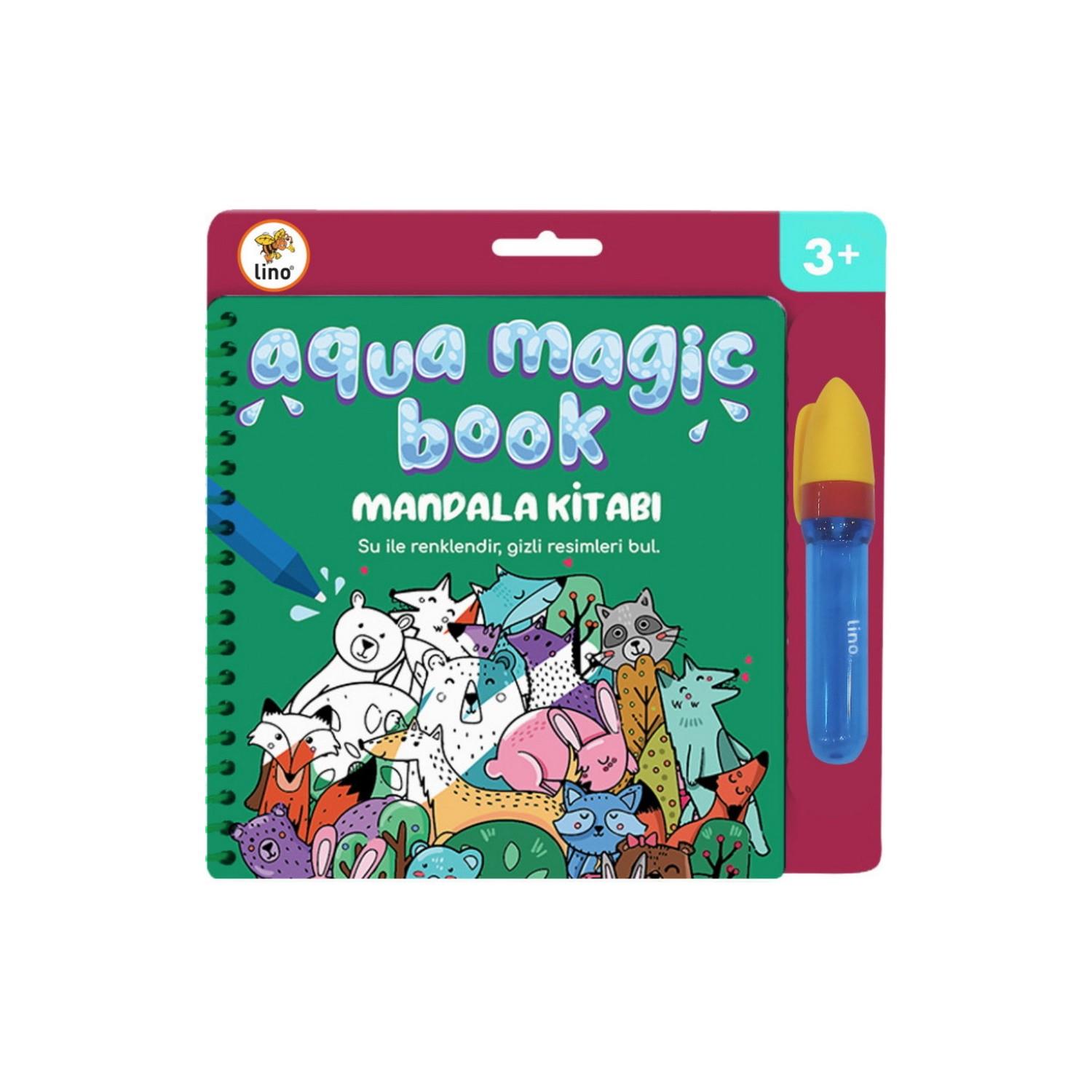 Lino Aqua Magic Book Mandala Sihirli Boyama Kitabı