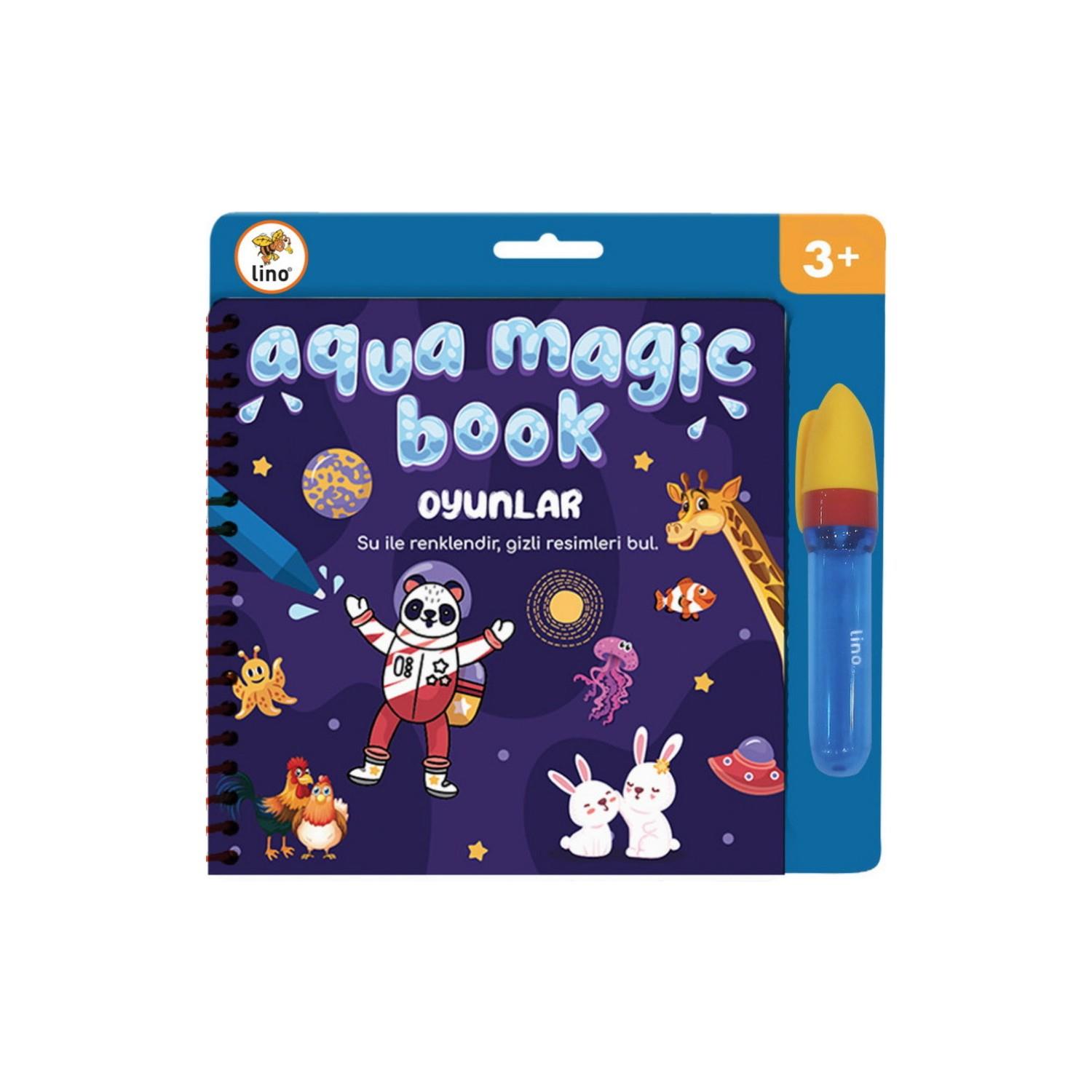 Lino Aqua Magic Book Oyunlar Sihirli Boyama Kitabı