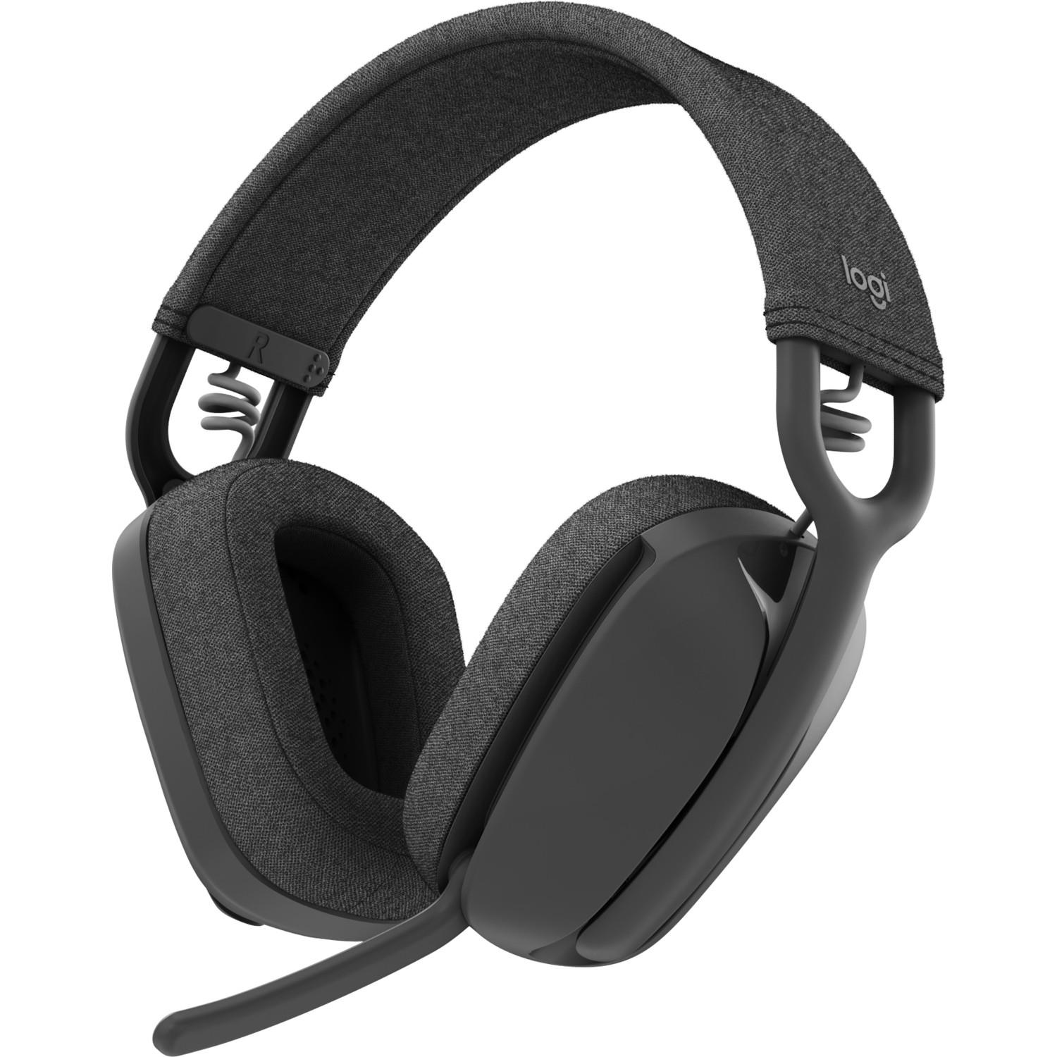 Logitech Zone Vibe 100 Mikrofonlu Kablosuz Bluetooth Kulak Üstü Kulaklık Siyah