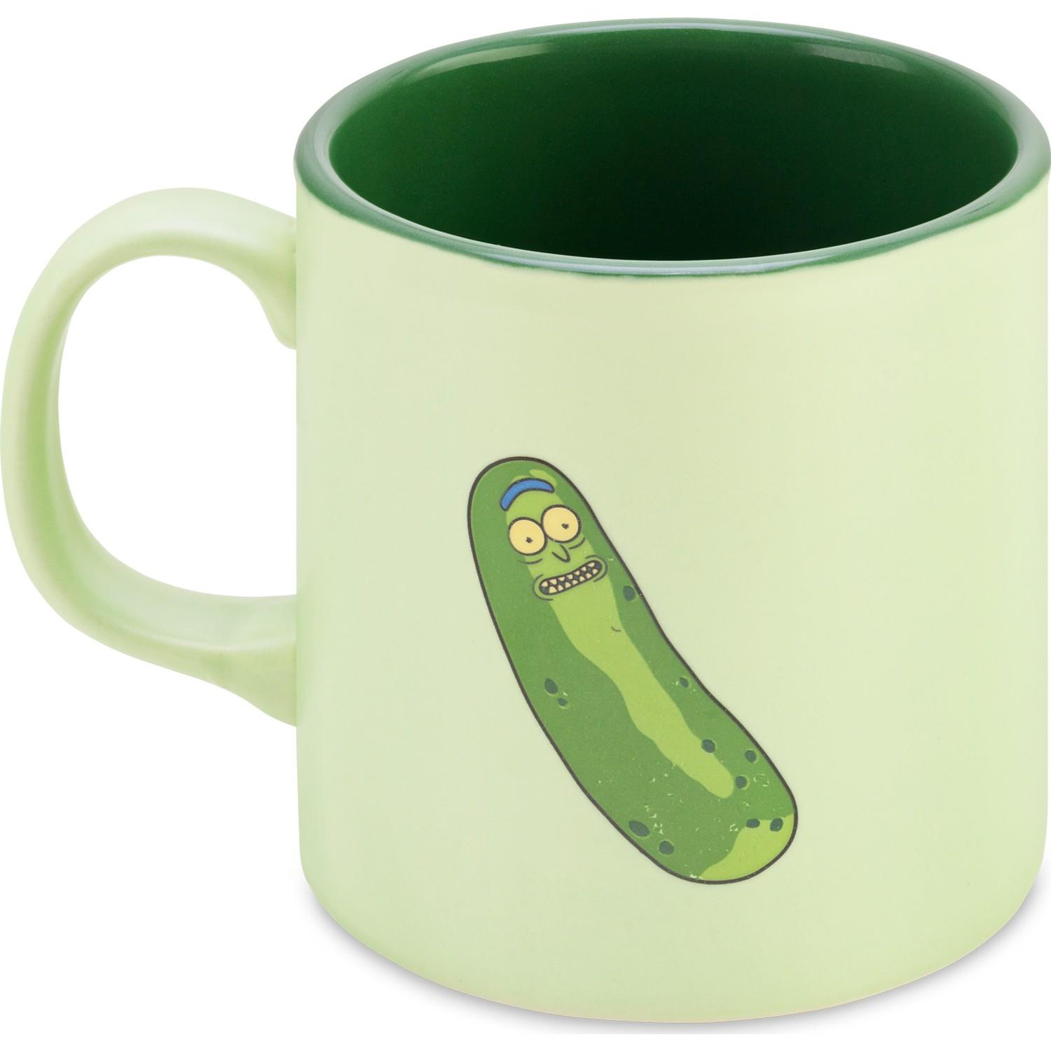 Mabbels Kupa Rick And Morty Turşu Mug Yeşil Mug Kupa Bardağı