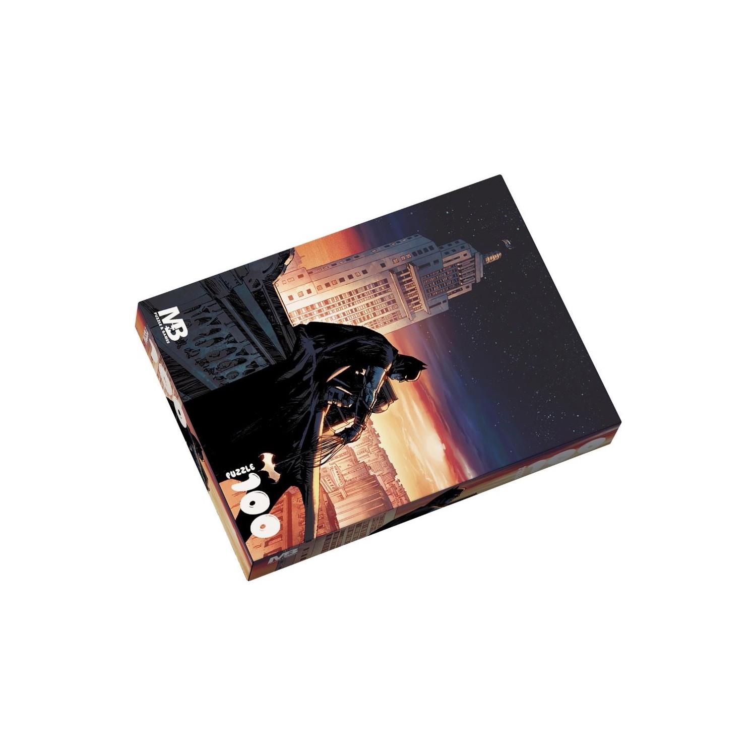 Mabbels Lisanslı Batman Gotham City Puzzle 100 Parça Puzzle