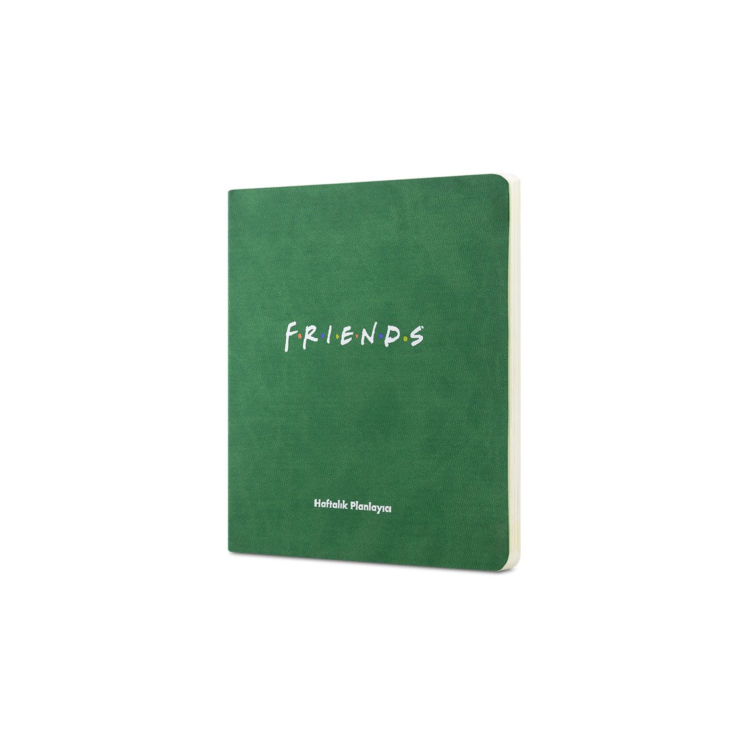 Mabbels Planlayıcı Tarihsiz Friends 15x17 CM Yeşil Tarihsiz Planlayıcı