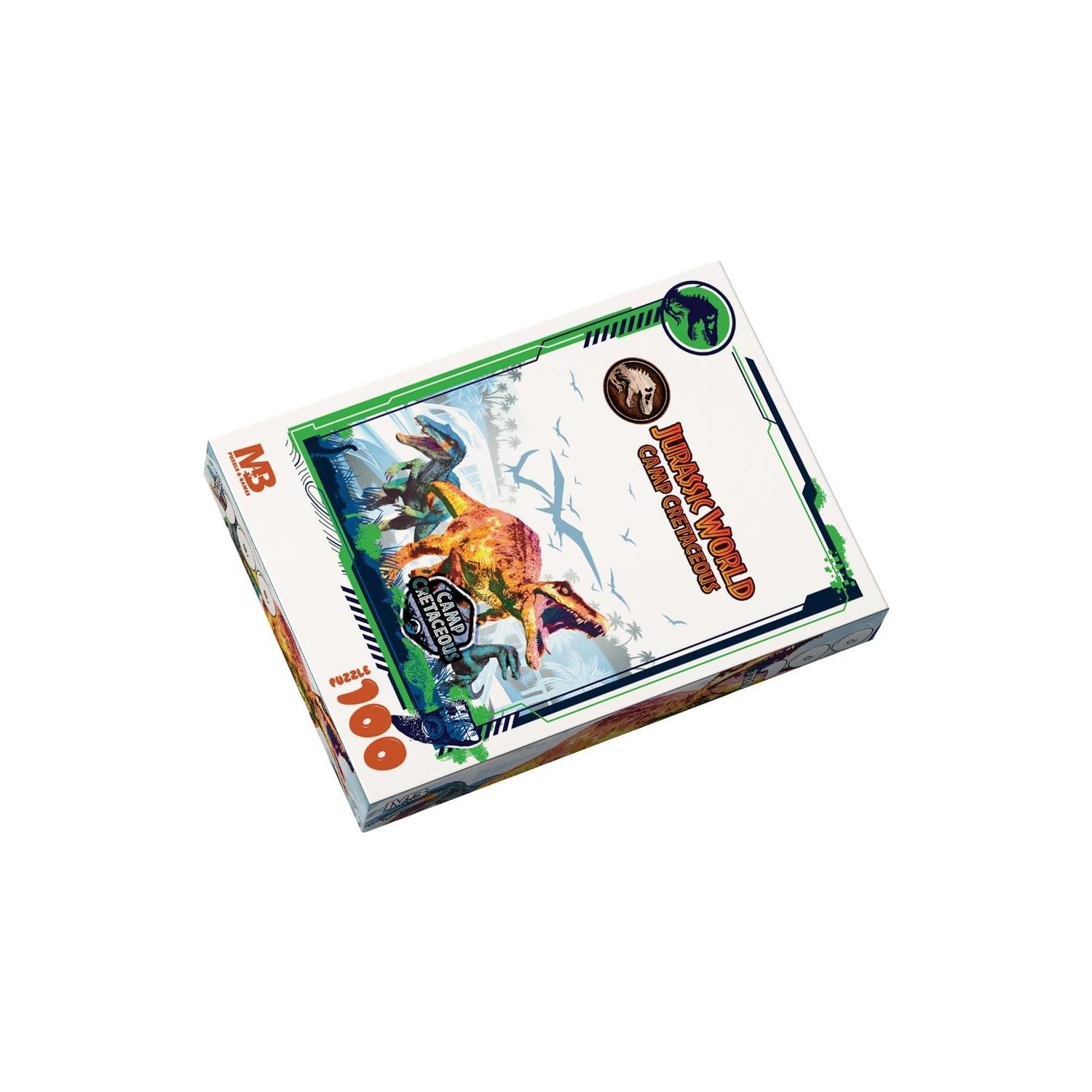 Mabbels Puzzle 100 Parça Jurassic Park -jurassic World Camp Cretaceous 100 Parça Puzzle
